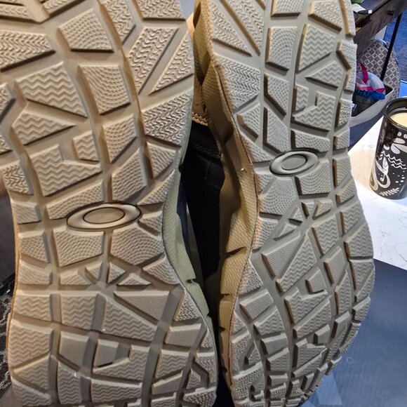 MENS OAKLEY COYOTE MID ZIP BOOT Black / Tan FOF100348-9RE Men's Size 12 NEW - Picture 8 of 13